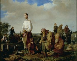 1865年的公墓醒来